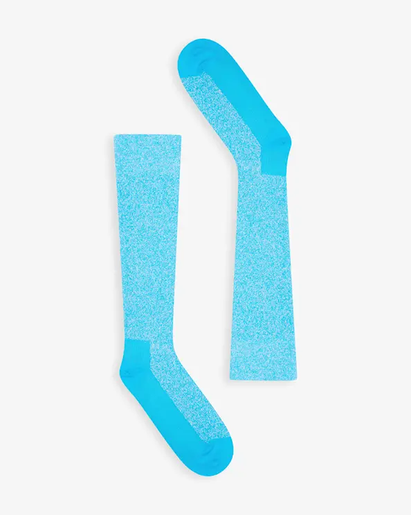 Støttestrømpe Velma Glitrete Blå