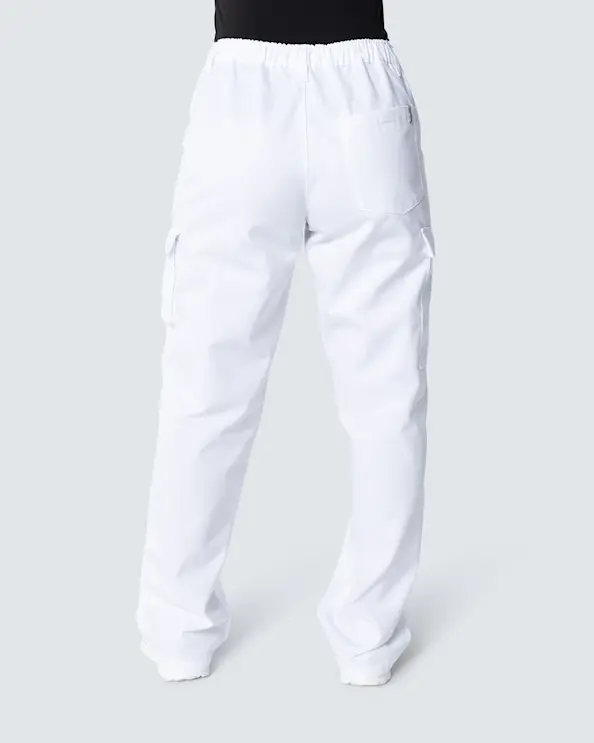 Kentaur Valkoinen Unisex housut reisitaskulla