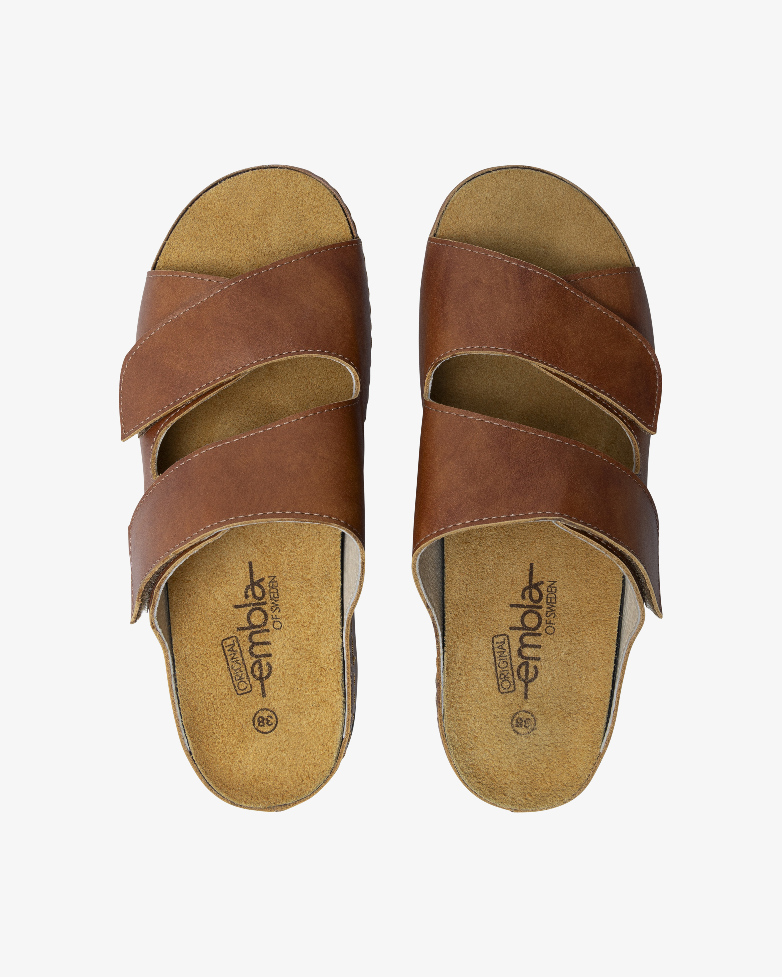 Embla 2050 Damesandal Ergoflex Brun