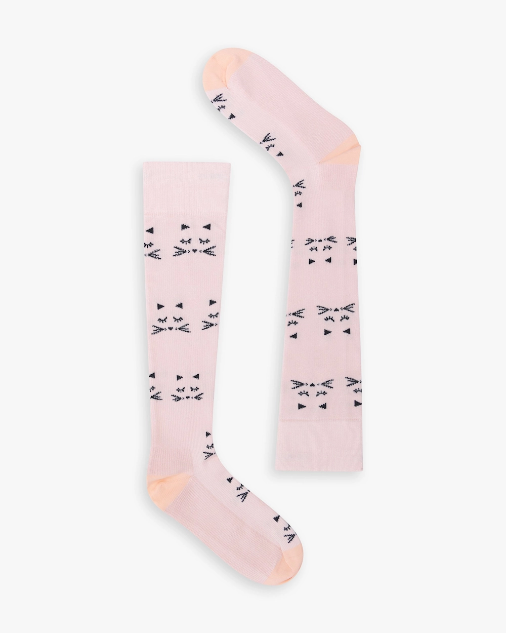 Stödstrumpa Smilla Rosa Katter