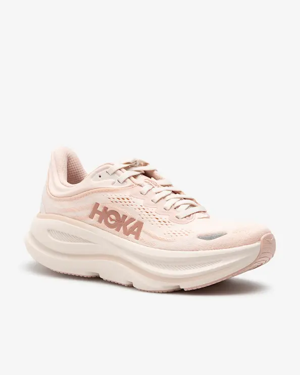 Hoka W Bondi 9 Lenkkarit Rose Latte/Rose Cream