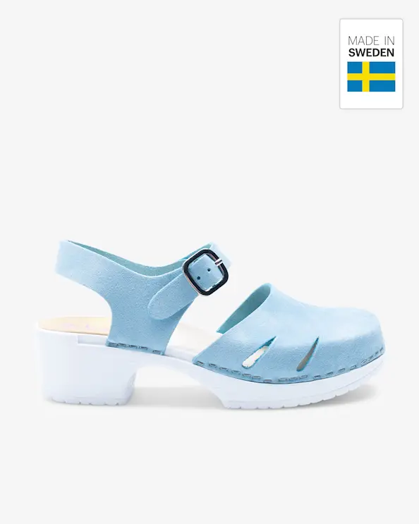 Beez Très Chic Clog Ice Blue Matt