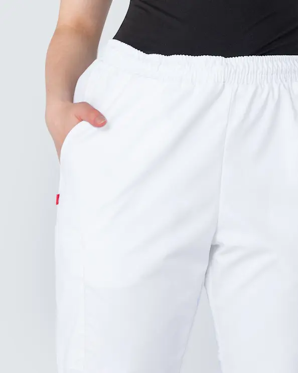 Segers Housut Domestik Unisex Valkoinen