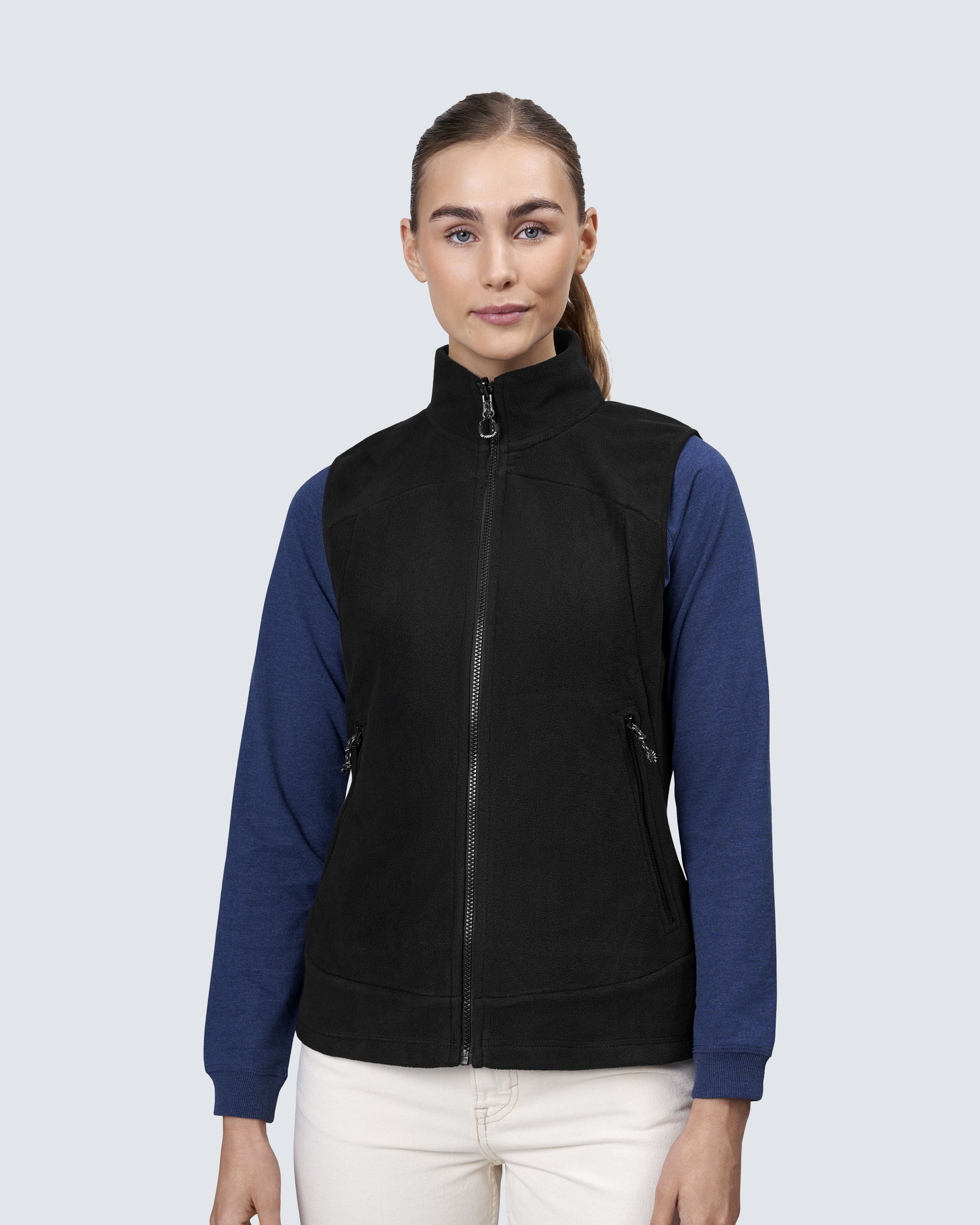 ID Identity Active Fleecevest 0812 Dame Sort
