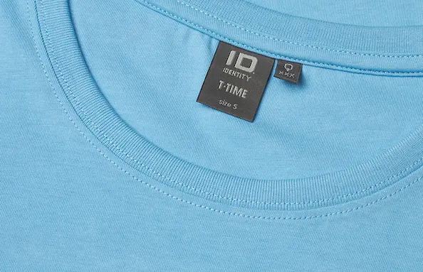 ID Identity t-shirt T-TIME til dame Lyseblå