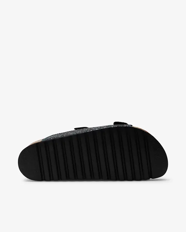 Embla 2736 Airbed Sandal Blå Glitter