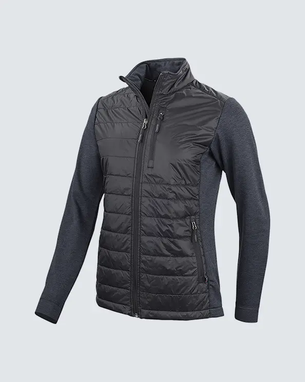 Texstar Hybrid lettvektsjakke Women Black