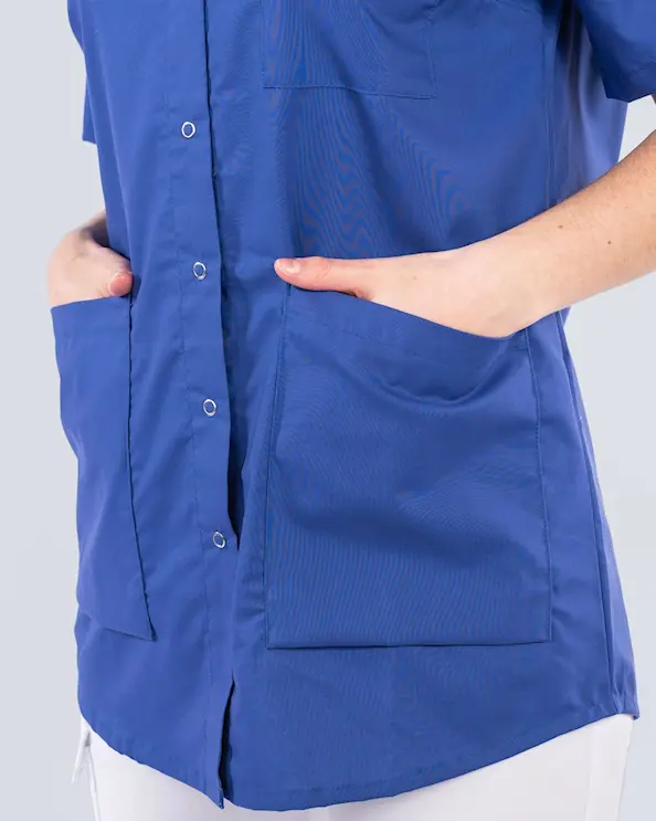 Almedahls Blå Skjorte Dame