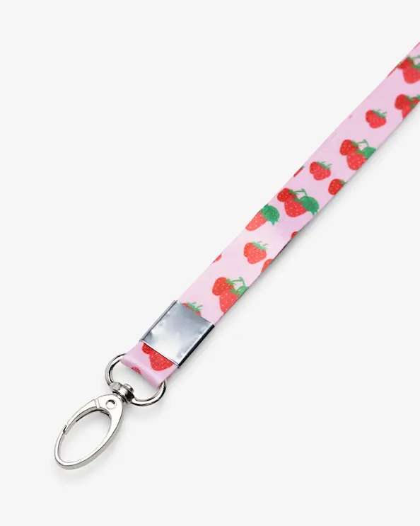 Nyckelband Jordgubb