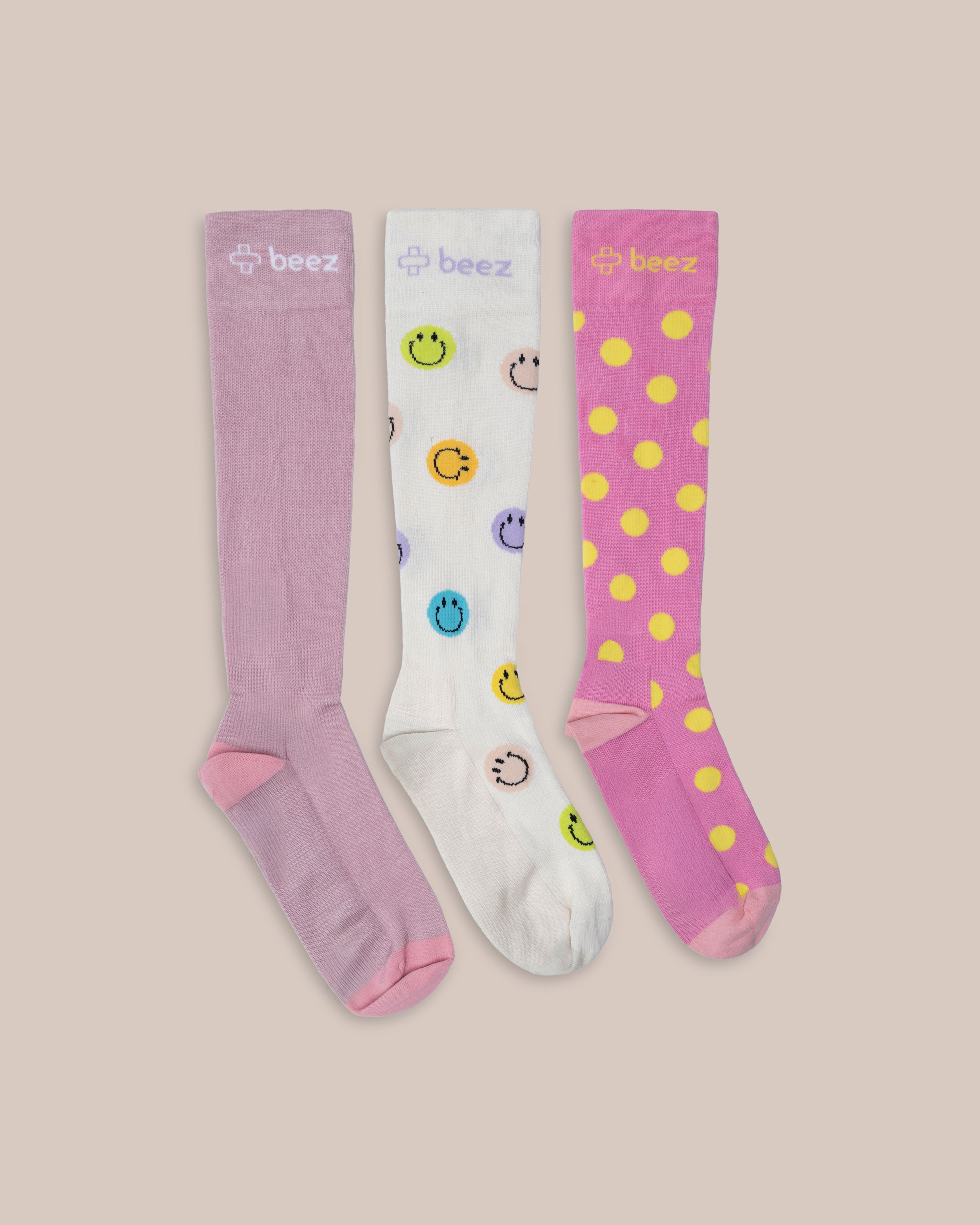 Stödstrumpor Rocka Sockarna 3-pack