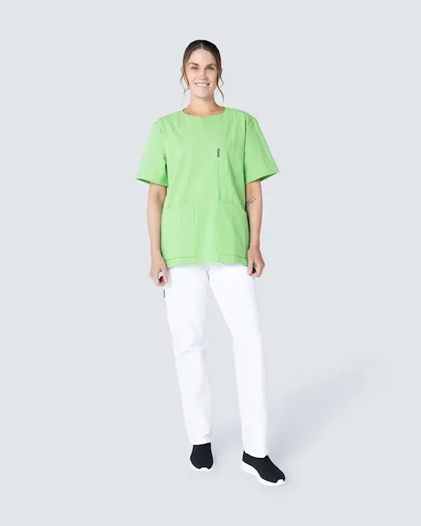 Almedahls Grøn Crinkled Busseronne Unisex