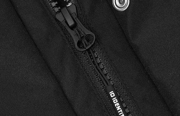 ID Identity Naisten Kuoritakki Zip-n-mix Musta