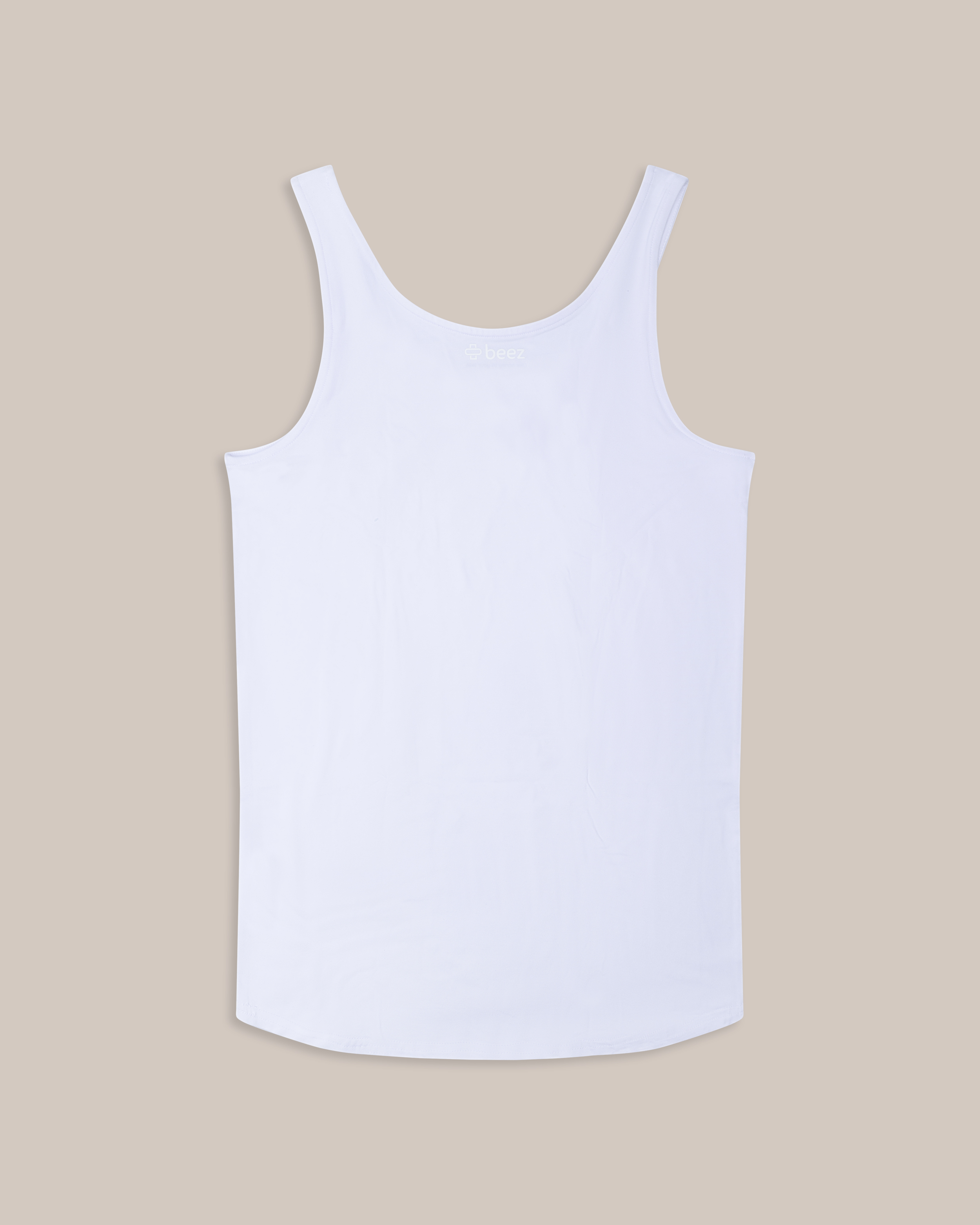 Beez Singlet Hvit 3-pakning