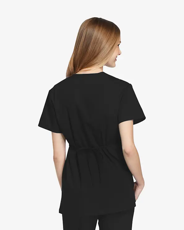 Cherokee Originals Mock Wrap -paita WWE4801 Musta