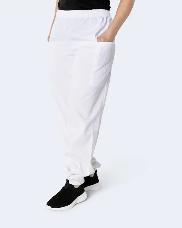 Kentaur Comfy Fit Hvit Arbeidsbukse