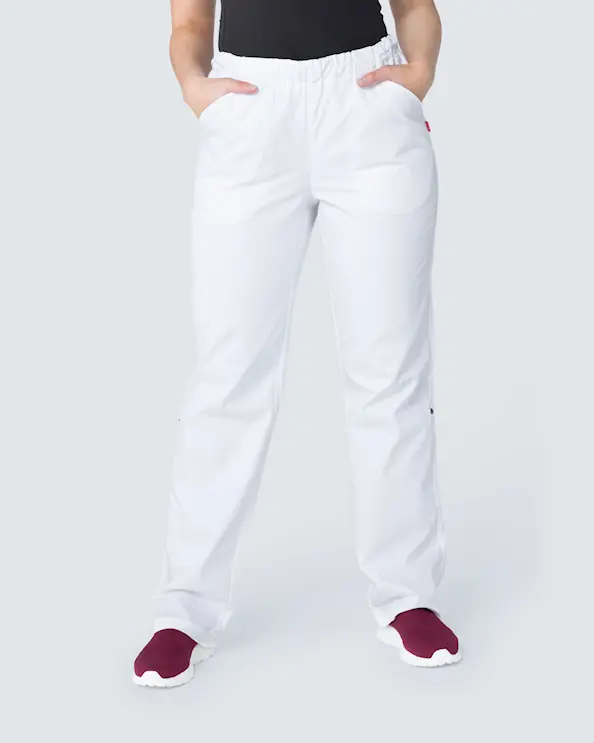 South West Työhousut Unisex, valkoinen