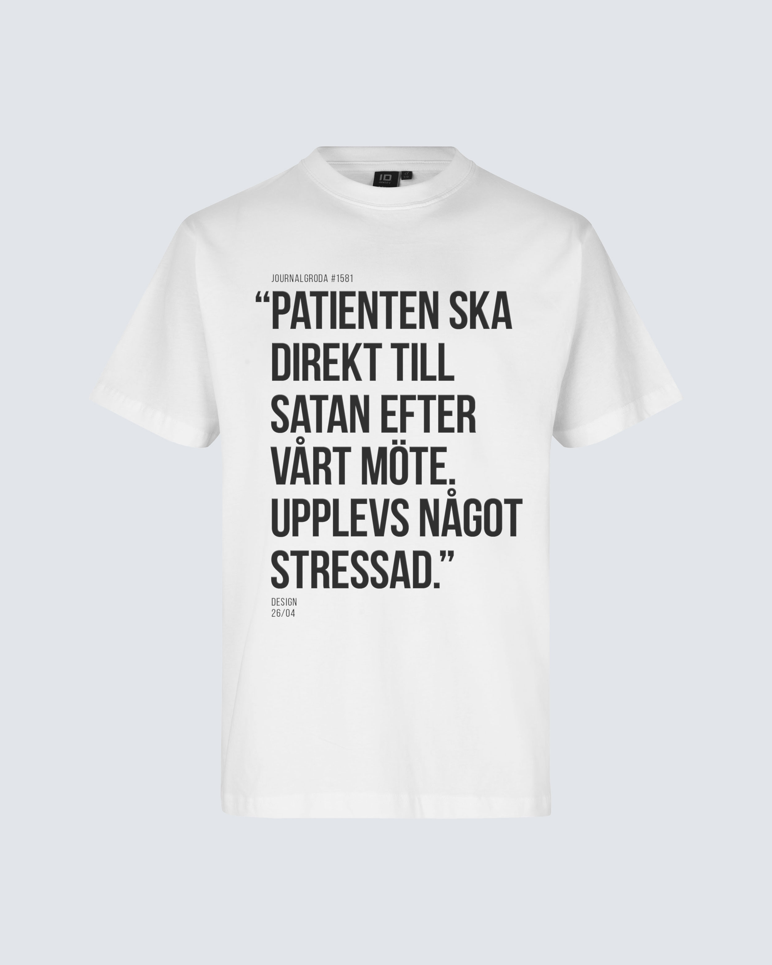 Journalgrodor T-shirt #1 Vit