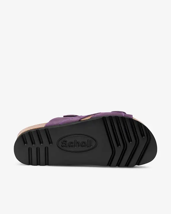 Scholl Moldava Wedge Ad Purple Sandal