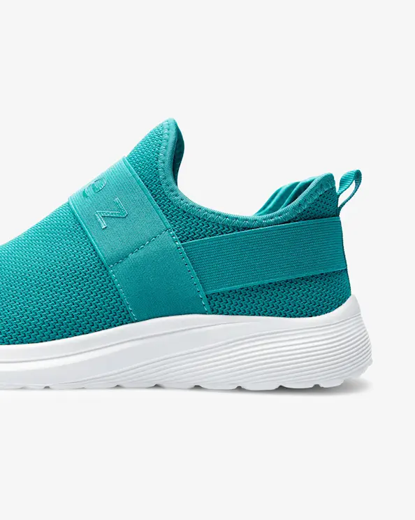 Beez Bliss Slip-on Teal Sneakers