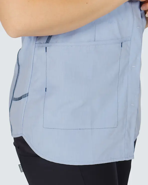 Nybo Sporty Shirt Naisten Vaaleansininen