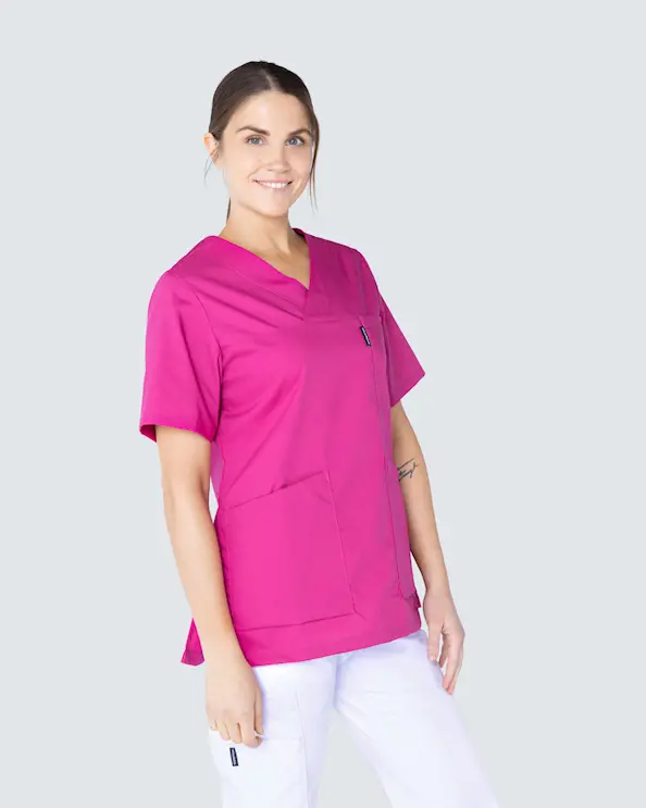 Almedahls Cerise V-blus Dam