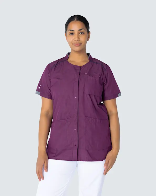 Nybo Sporty Shirt Naisten Viininpunainen