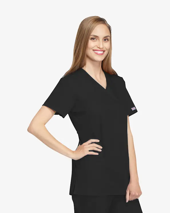 Cherokee Originals Mock Wrap -paita WWE4801 Musta