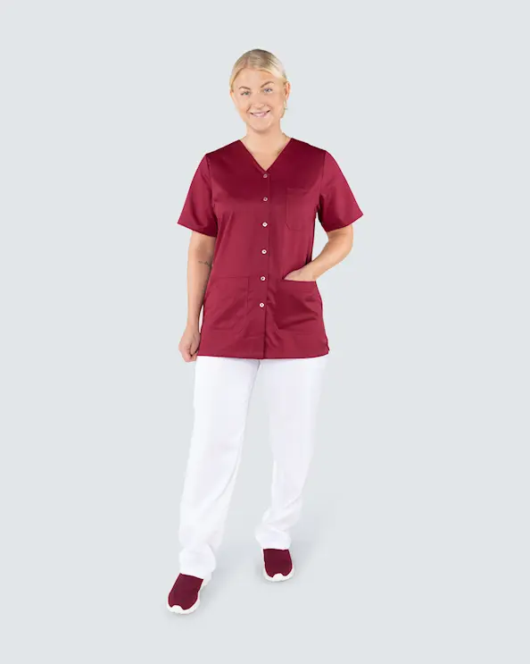Nybo Charisma Premium Viininpunainen Tunika Tencel Naisten