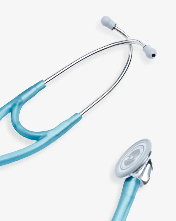 ADC Cardiology Stetoskop 600 Caribisk blå Metallic