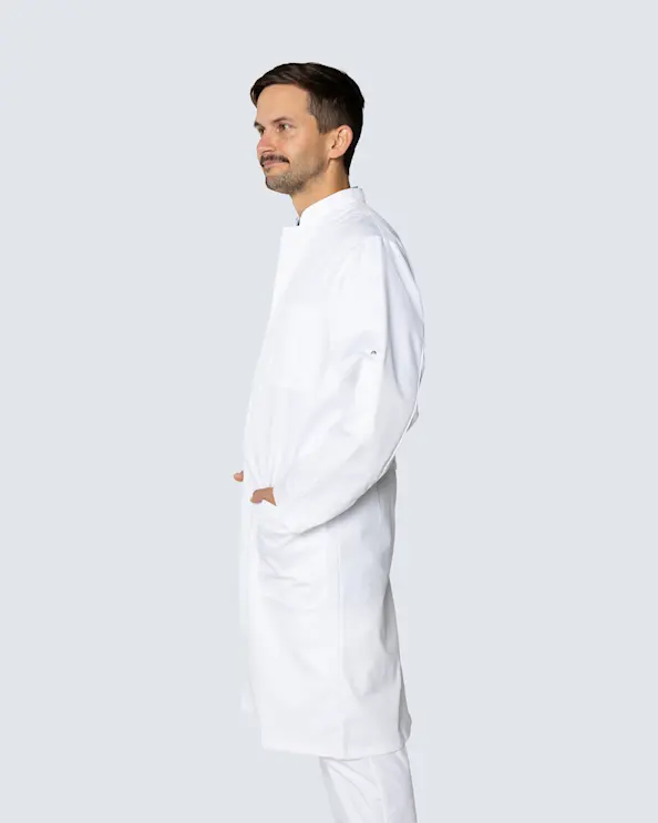 Kentaur legefrakk unisex Hvit