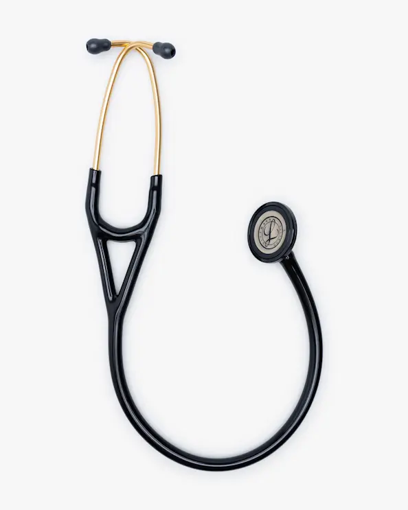 Littmann Master Cardiology Stetoskooppi Musta/Messinki