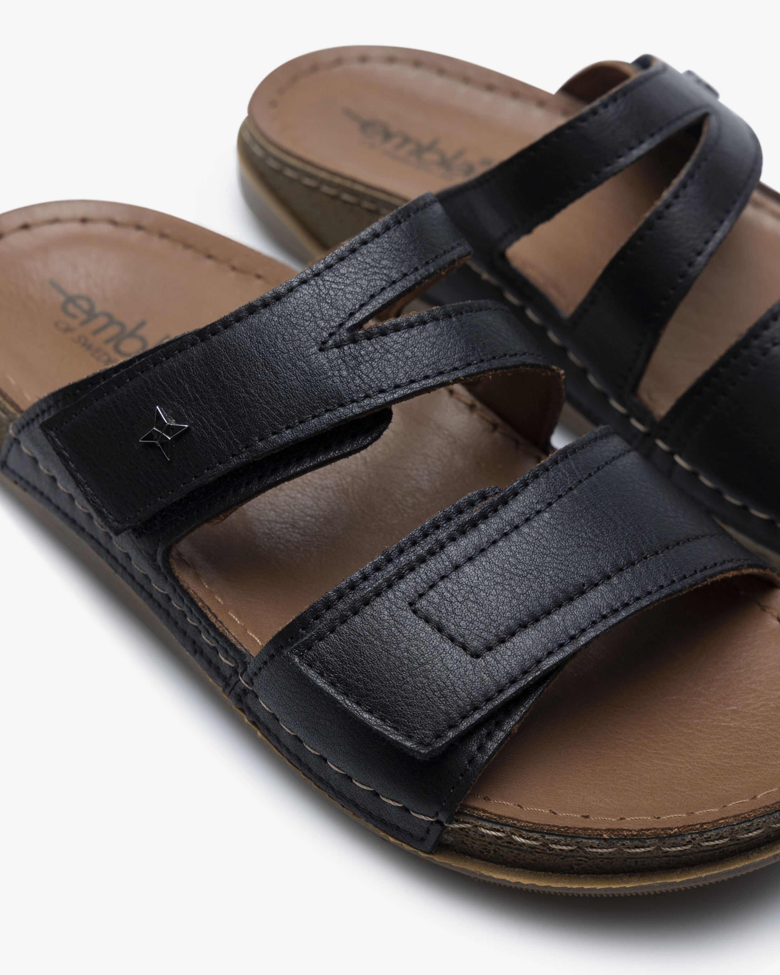Embla 2623 Sandal Svart