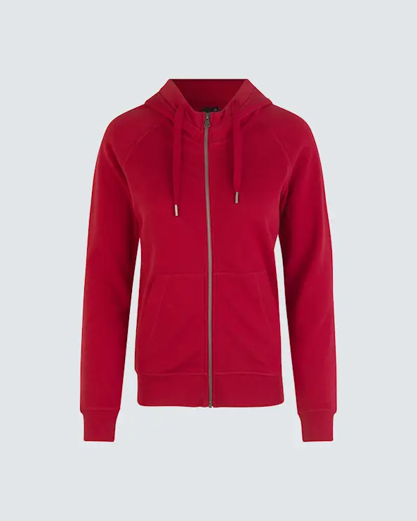 ID Identity Core Zip-Hoodie Damen Rot