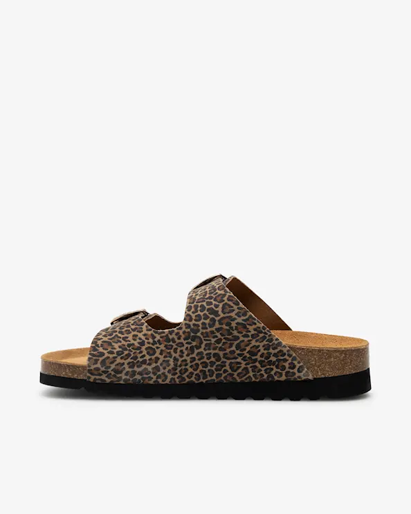 Embla 2736 Airbed Sandal Leopard