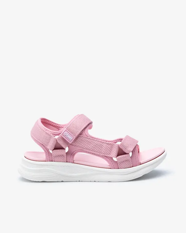Beez Zen Velcro Sandal  Rosa