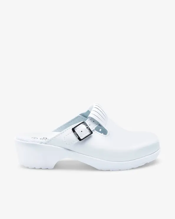 Beez Retro Slip in Arbetssko Vit