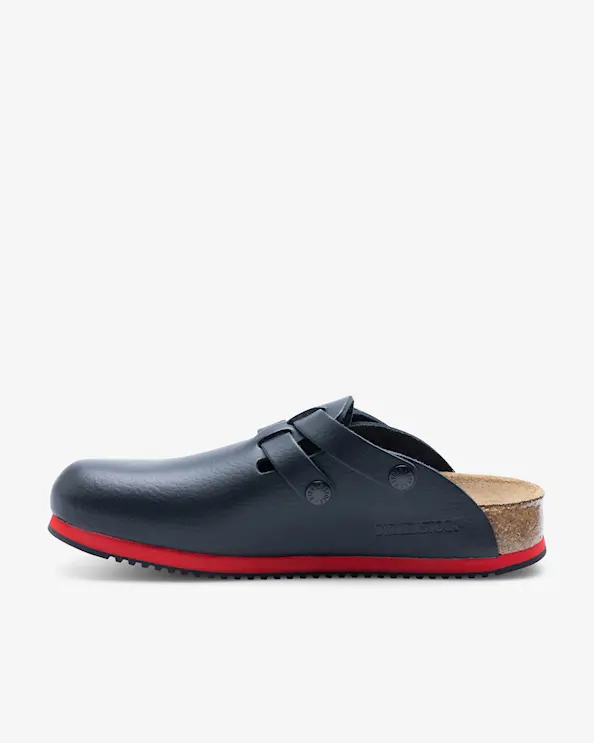 Birkenstock Professional Kay Sandal Smal Svart, Röd Sula