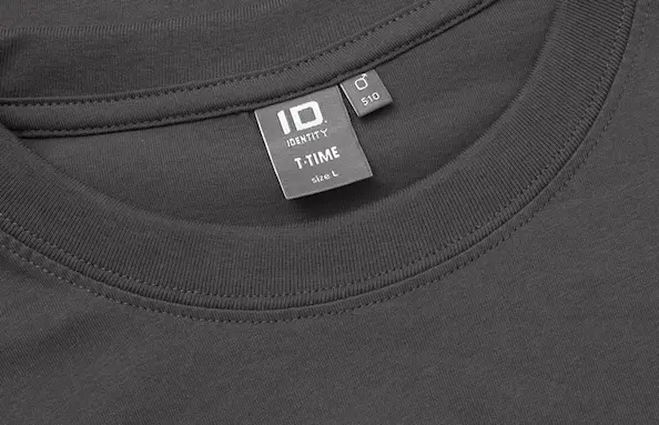 ID Identity T-TIME Miesten T-paita Graphite