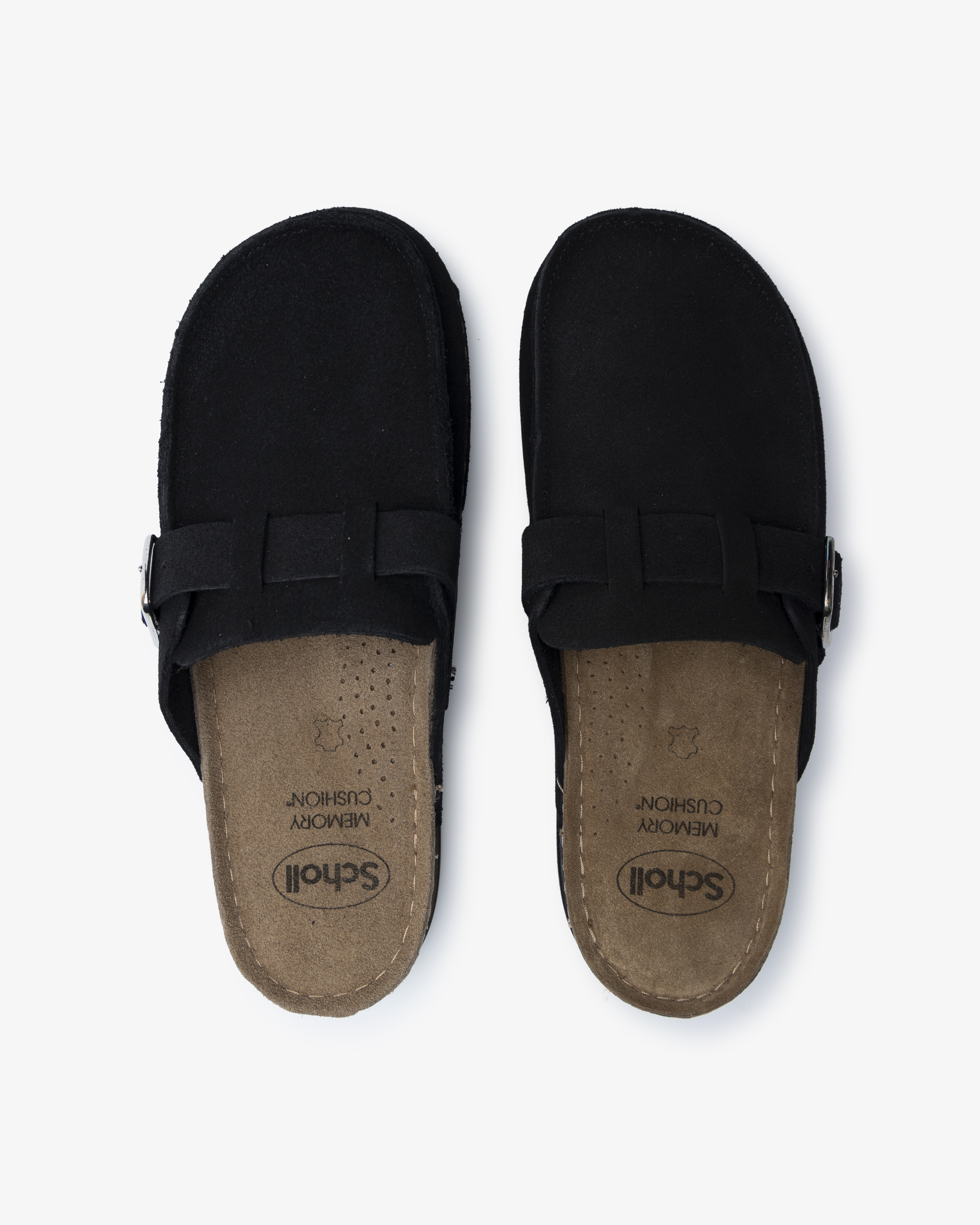 Scholl Bora Moccasin Sort