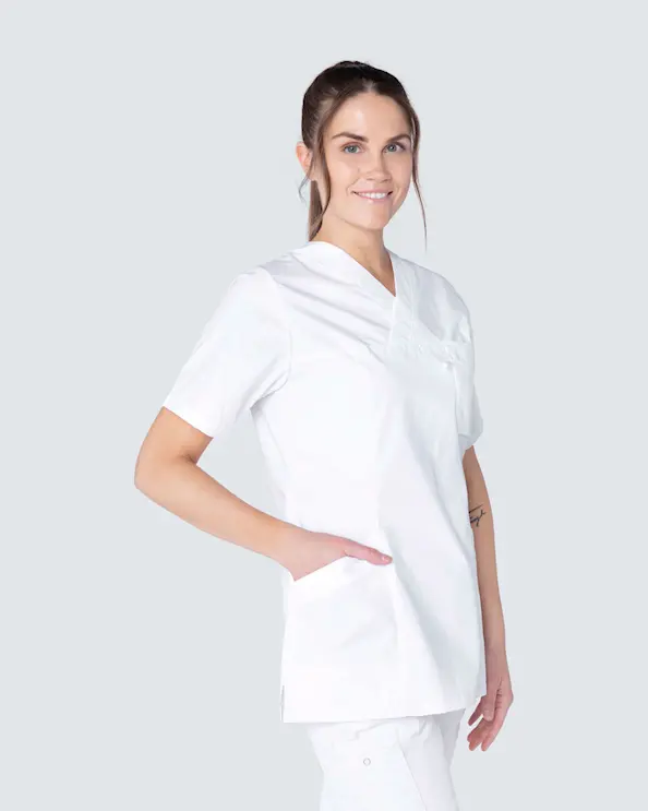 Segers Hvid Tunika Tencel Dame