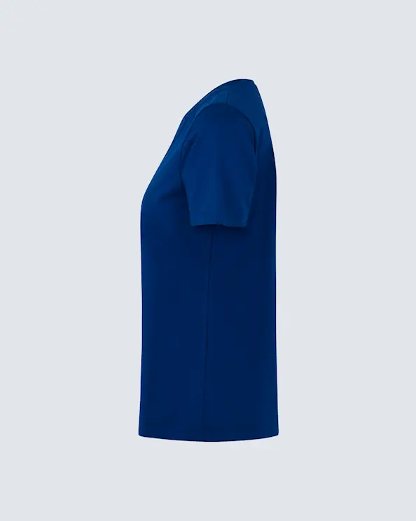 ID Identity t-shirt T-TIME til dame Cobalt Blue