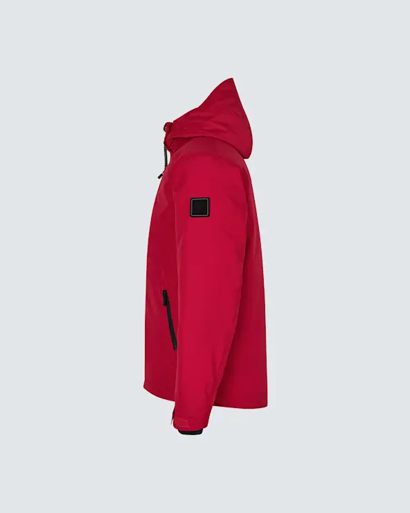 ID Identity hupullinen talvitakki Miehet Punainen