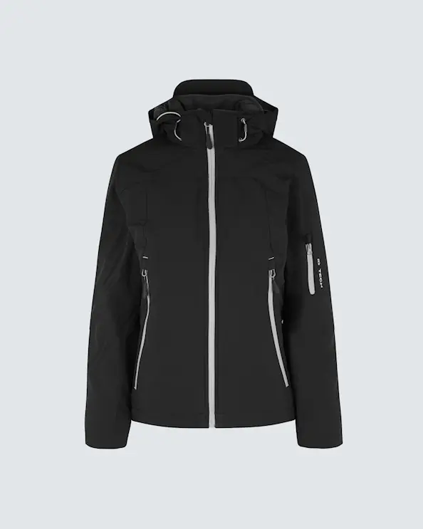 ID Identity Softshell vinterjakke til kvinder Sort
