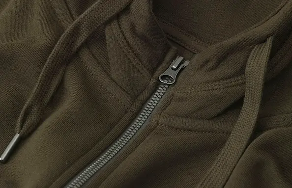ID Identity Core Zip-Hoodie Herren Olivgrün