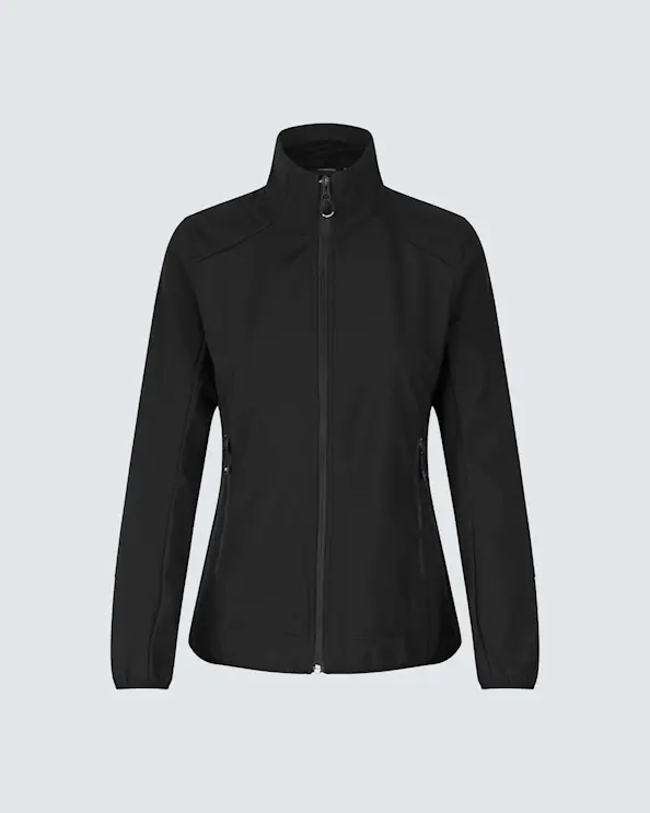 ID Identity Core Softshelljacke Damen Schwarz