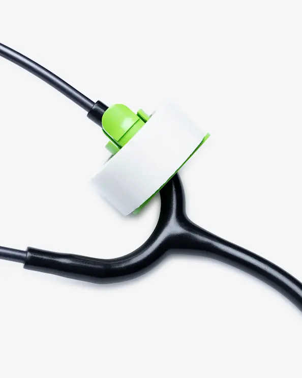 Tapeholder Grøn til Stetoskop