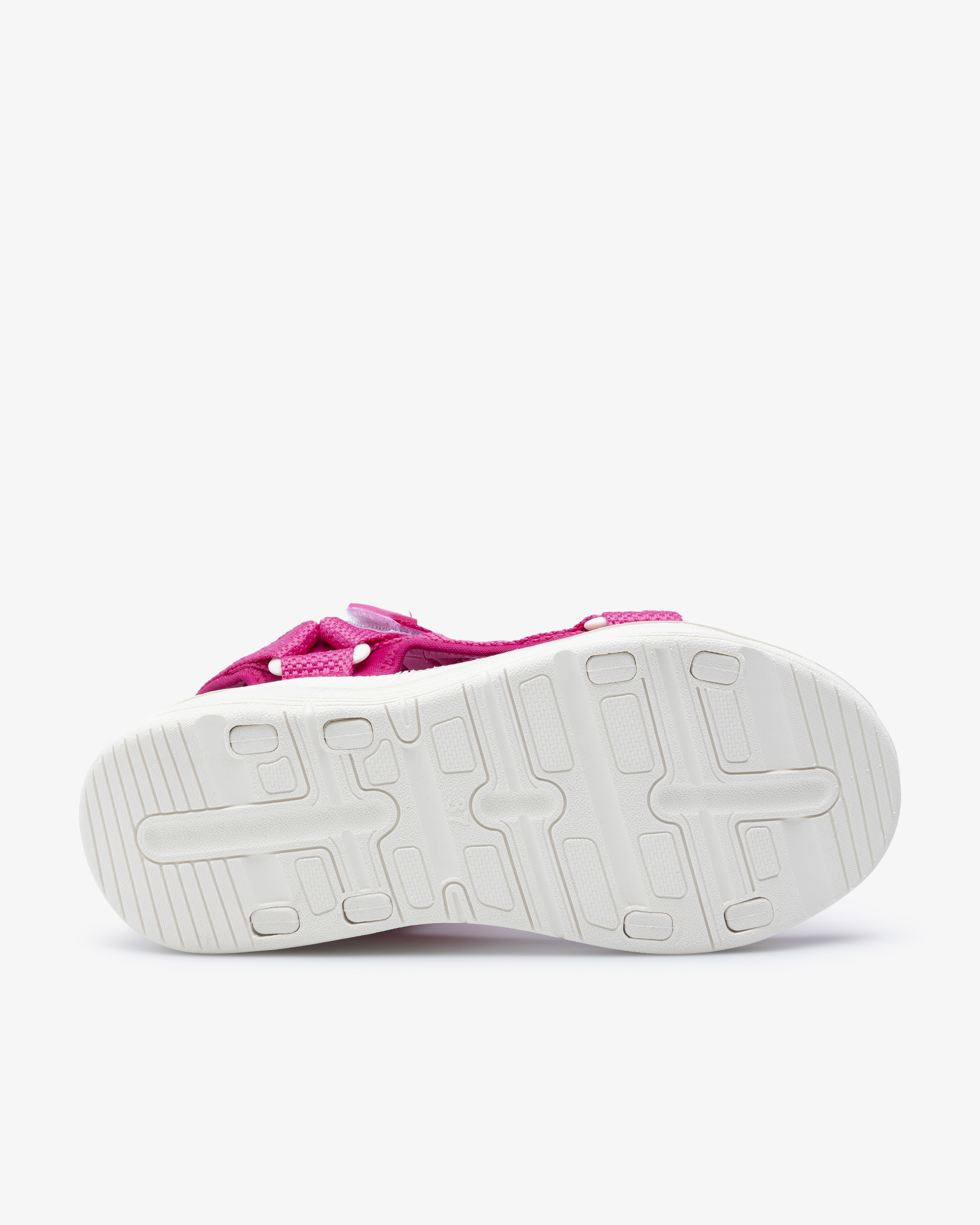 Beez Zen Velcro Sandal Mørk rosa