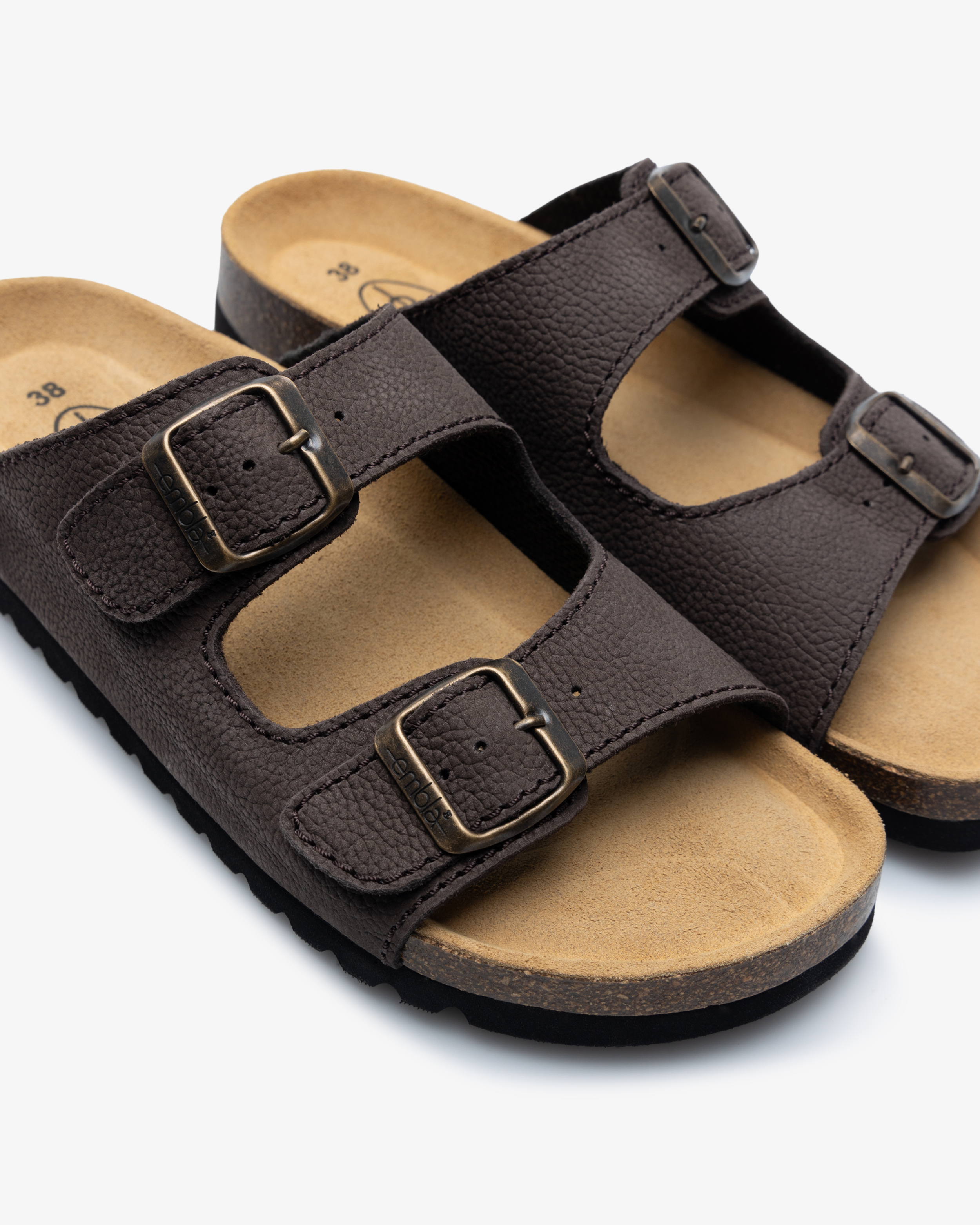 Embla 2736 Airbed Sandal Mörkbrun