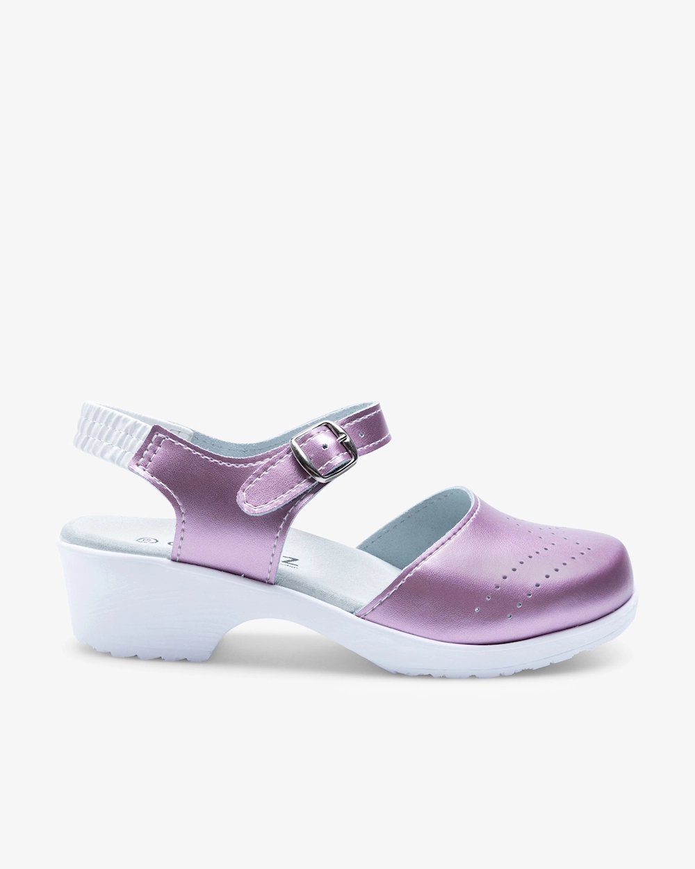 Beez Työkengät Ajaton, matta Roosa Metallic