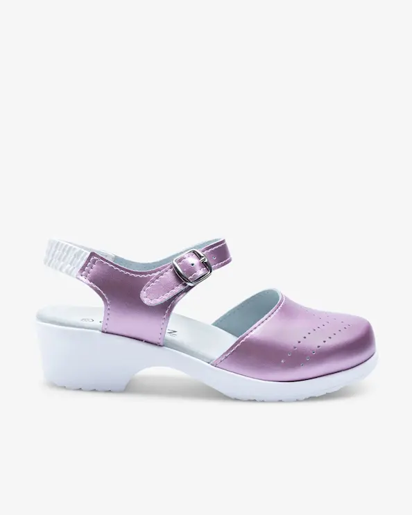 Beez Työkengät Ajaton, matta Roosa Metallic
